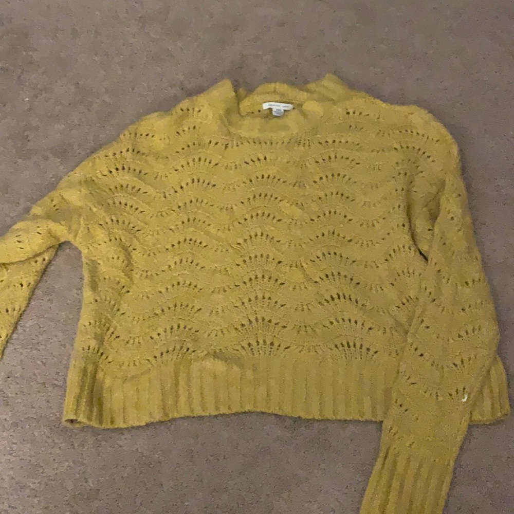 American Eagle Yellow Sweater